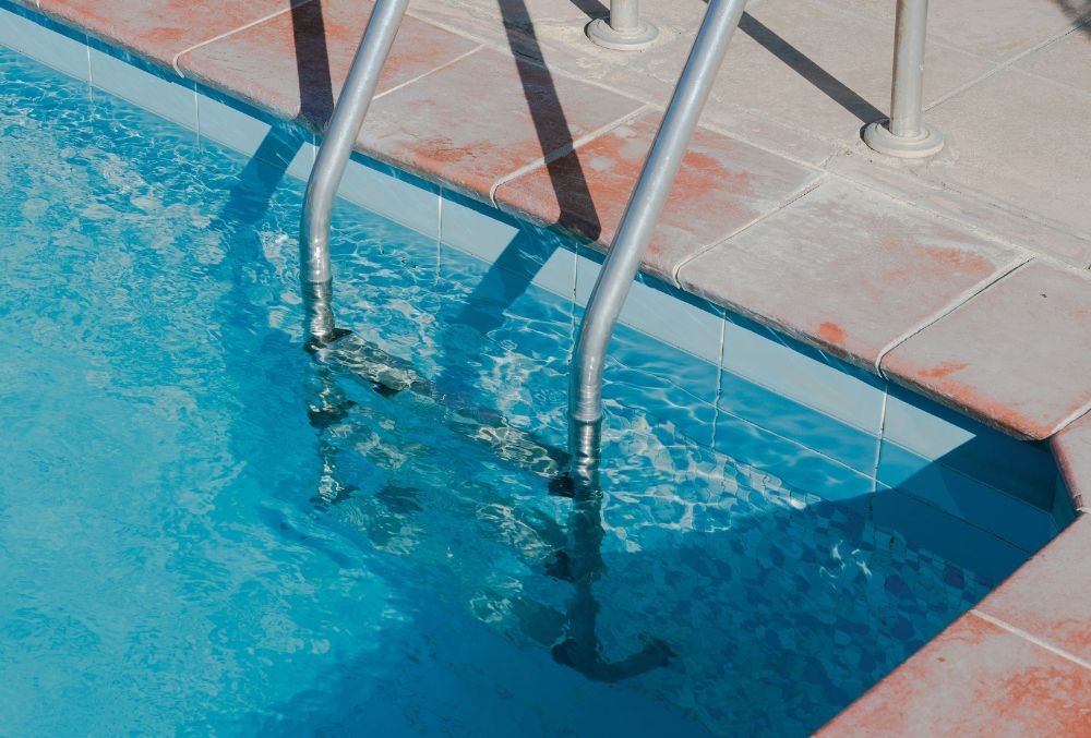 color fading on pool deck