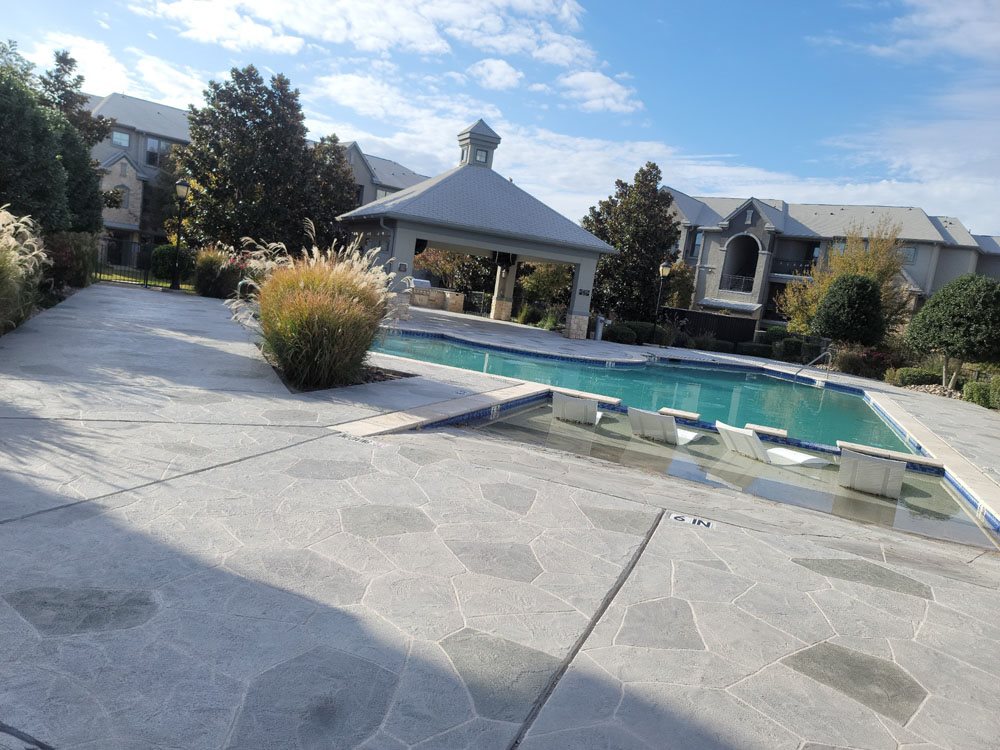 multi family pool deck