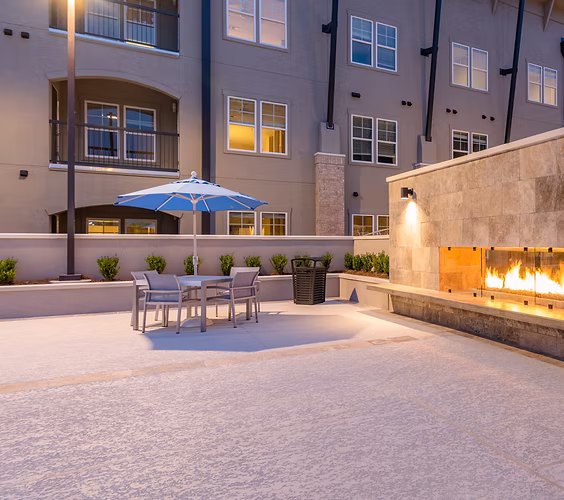 commercial patio resurfacing Gulf Coast