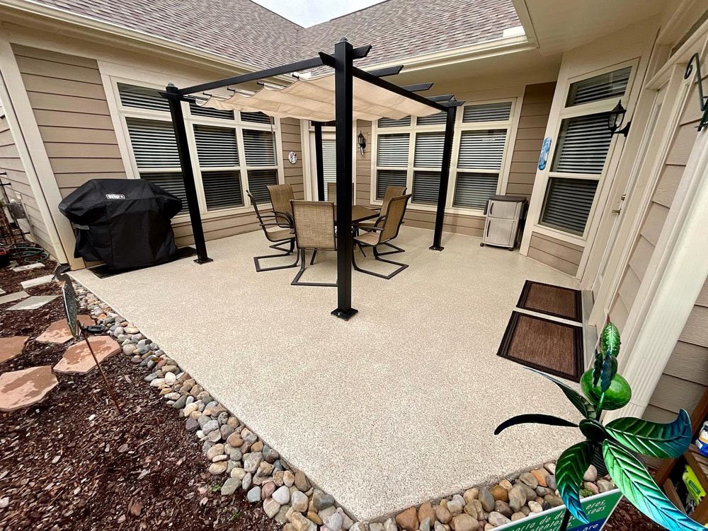 suncoat concrete coating patio