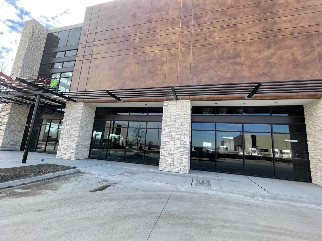 concrete coating vertical application Gulf Coast