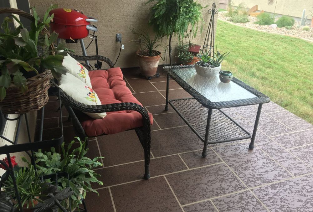 Classic Textured Patio