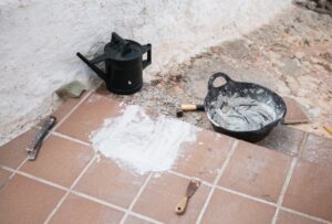 repairing concrete floor