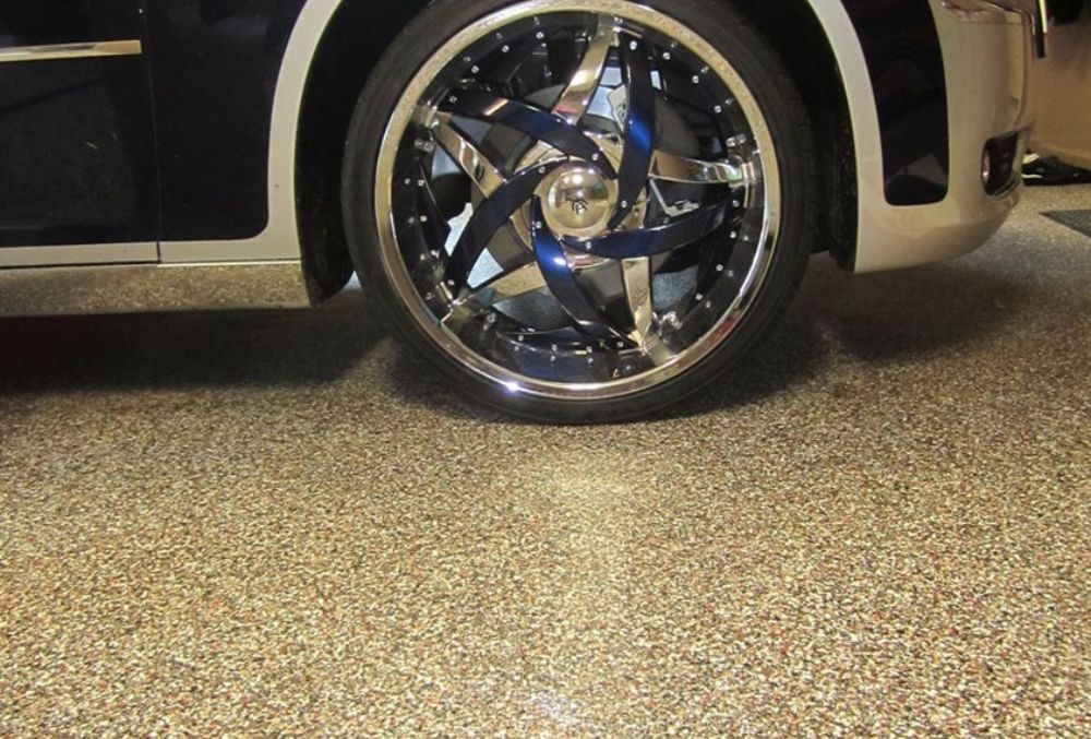 sunone polyaspartic garage floor